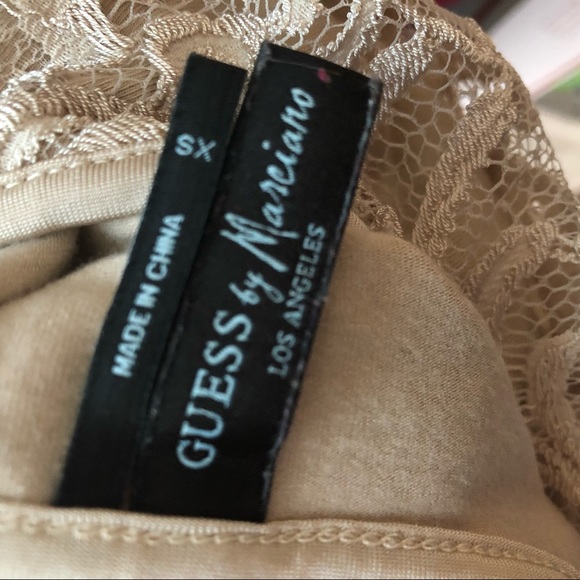 Guess by Marciano lace tank top sz XS - Picture 3 of 8